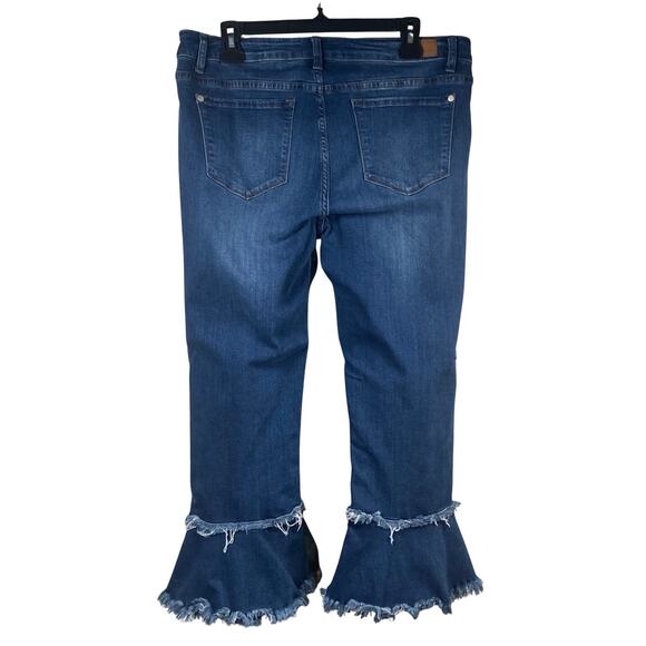 Judy Blue Women's Straight Leg Jeans - Dark Blue - Picture 2 of 8